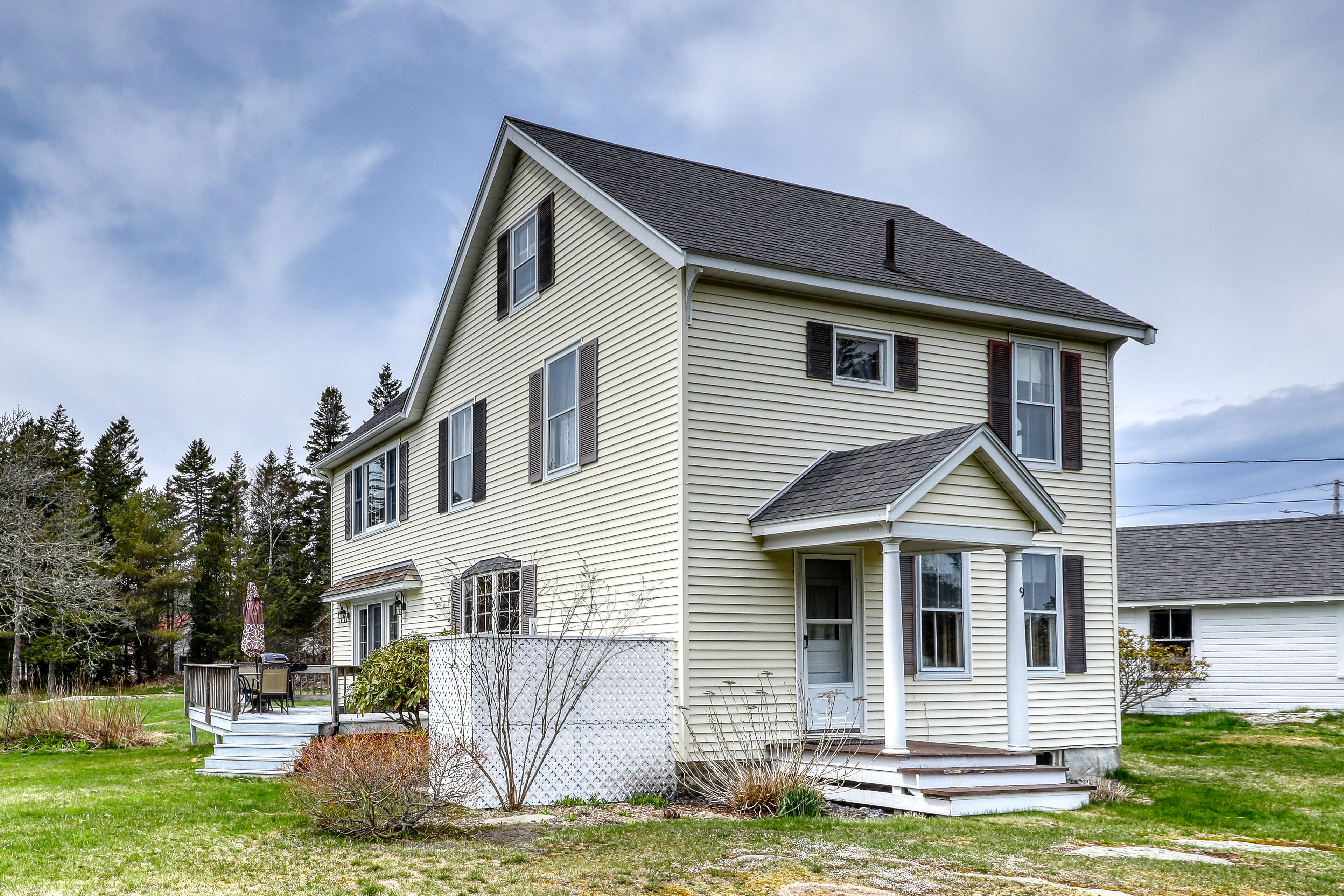 Two-Story Family-Friendly Home w/Free WiFi, Deck, and Partial Ocean Views.