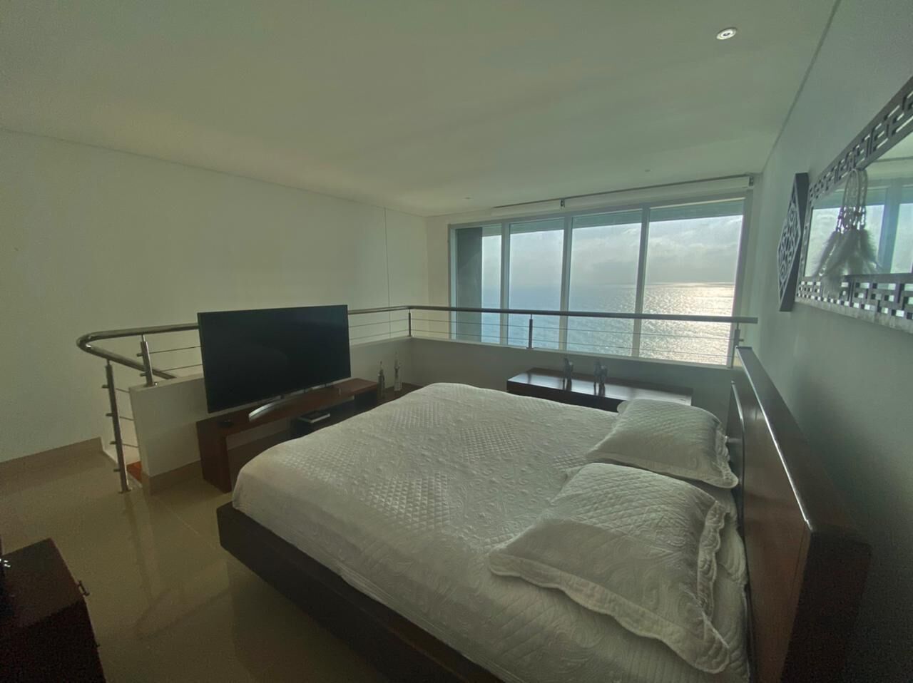 Exclusive beachfront loft apartment