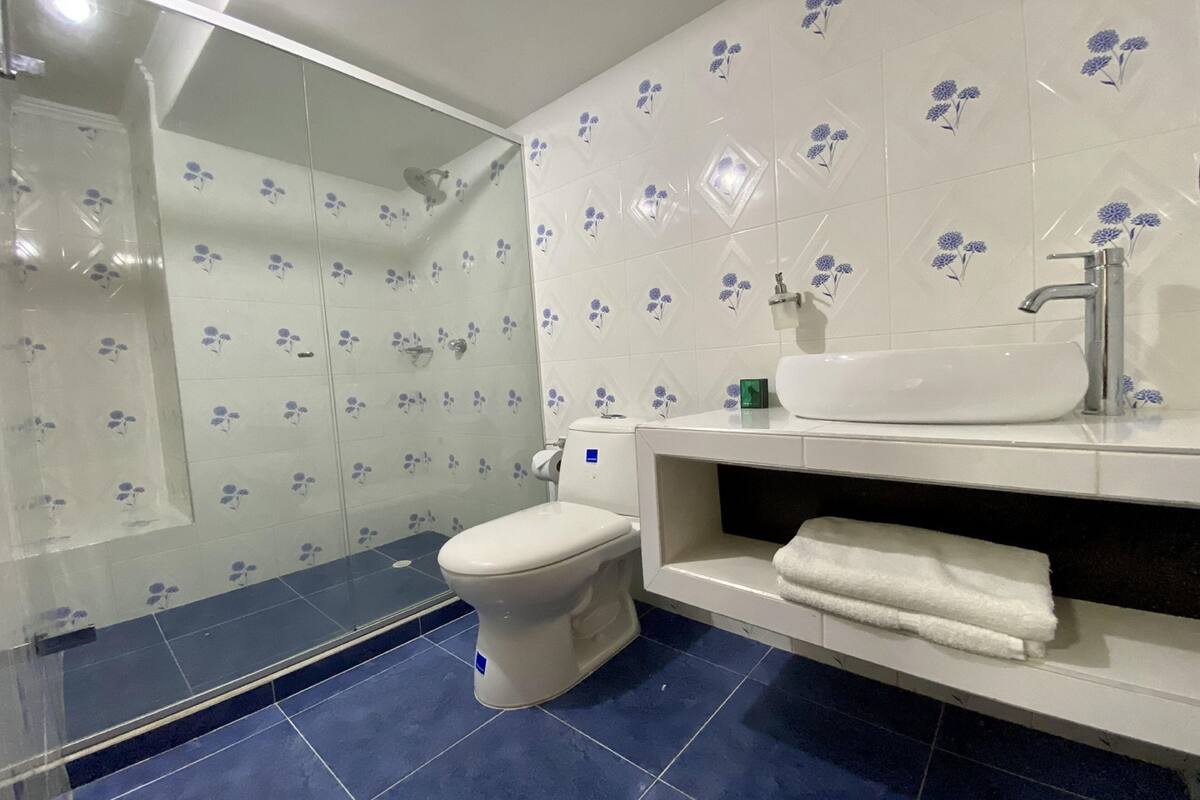 Kamar Standar | Kamar mandi | Shower, handuk, sabun, dan sampo