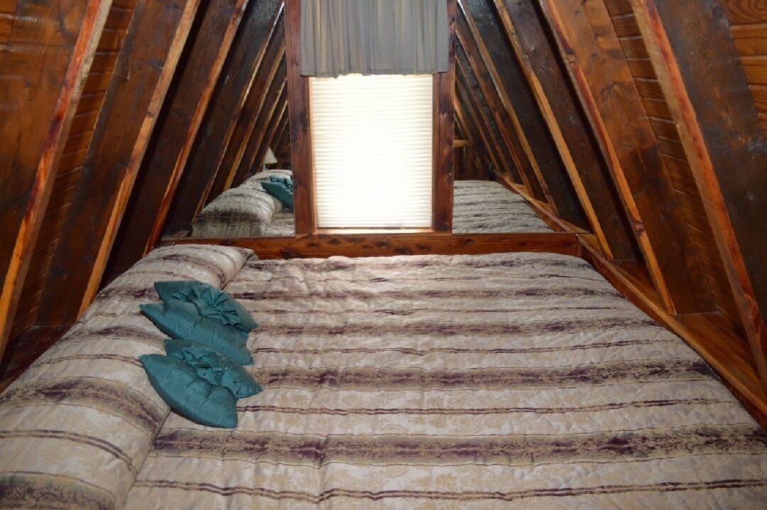 Cedar A Frame Chalet Cabin 3 located on Patoka Lake in Southen Indiana