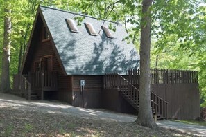 Exterior - Patoka Lake A-Frame #5 with hot tub at Patoka 4 Seasons Resort (Eckerty)