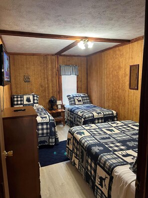 2 bedrooms, travel crib, WiFi, bed sheets