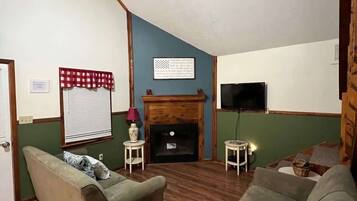 Smart-TV, Kamin, Videospiele, DVD-Player