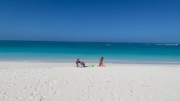 On the beach
