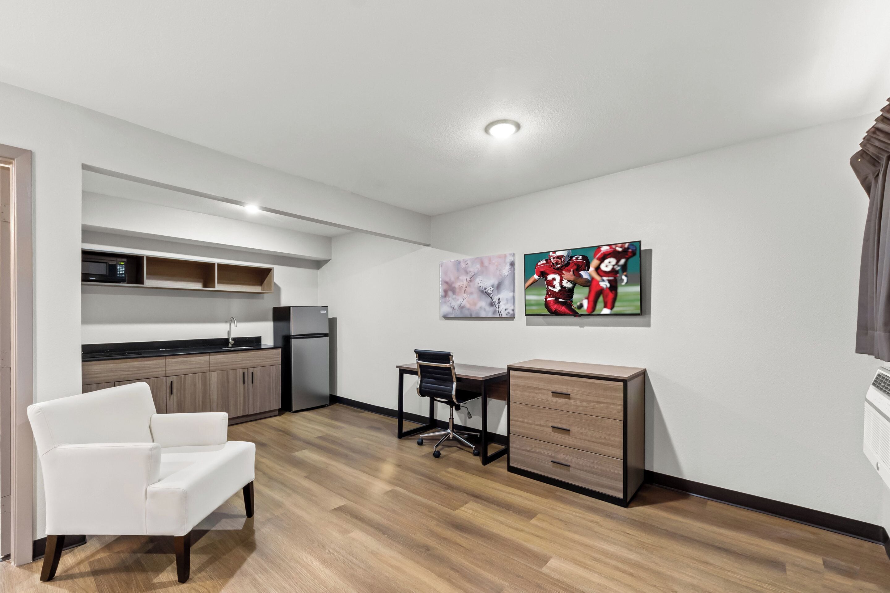 Individuel indretning, skrivebord, arbejdsområde til bærbare computere