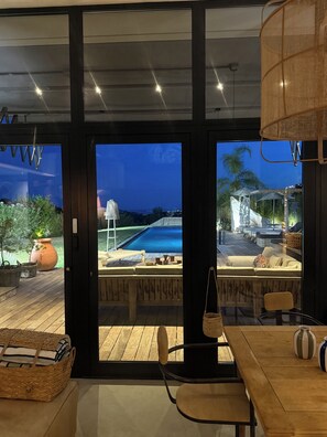 Dining - Villa With Heated Pool Sea View (Nice)