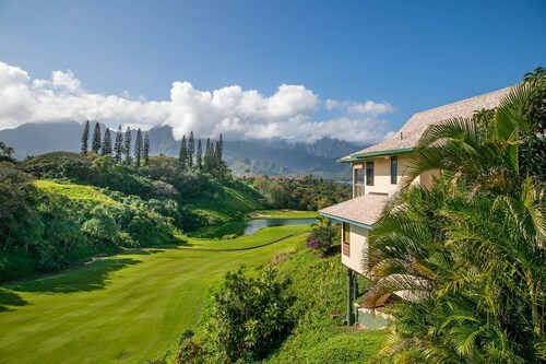 Hanalei Bay Villas #22 - a 2br / 2.5BA, mountain and golf course view condo
