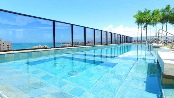 Piscina na cobertura