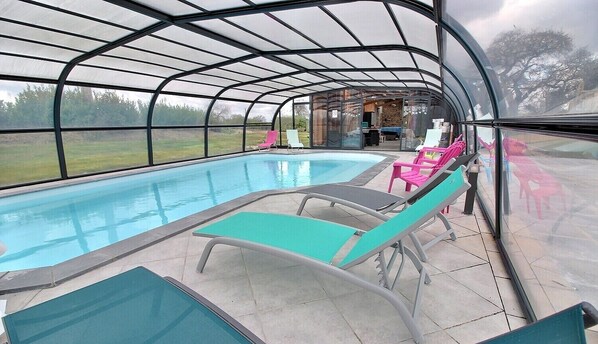 Piscine chauffée