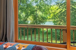 Interior - Lake Cabin w/ King Bed & Fire Pit near Dells (Oxford)