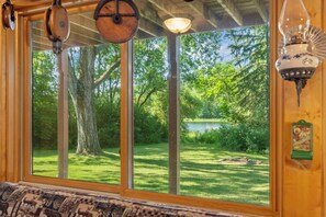 Interior - Lake Cabin w/ King Bed & Fire Pit near Dells (Oxford)