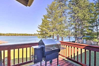 House w/ Private Deck on the Rock Creek Reservoir!