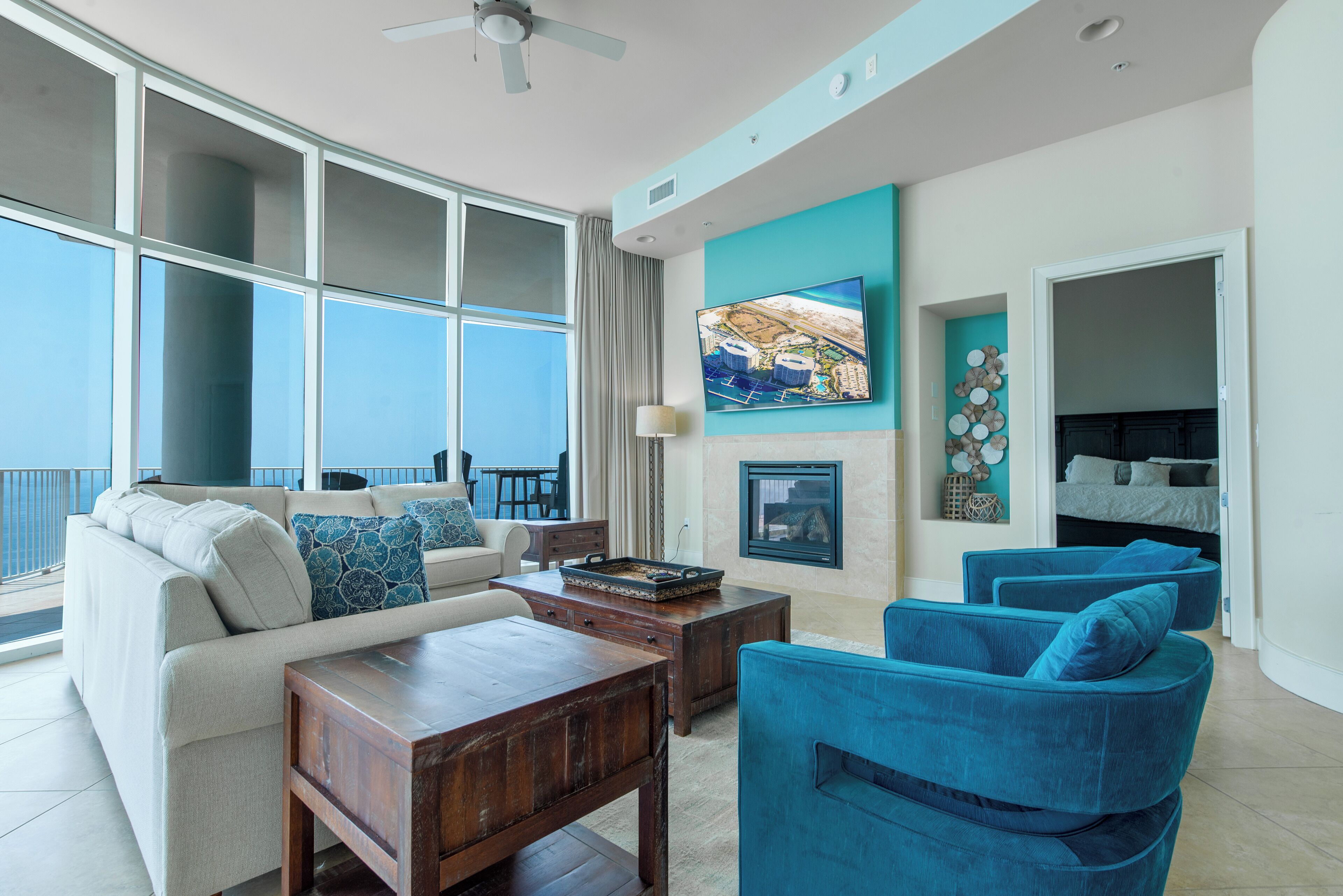 Penthouse Four Bedroom Unit at Turquoise Place with Unobstructed Gulf of Mexico Views