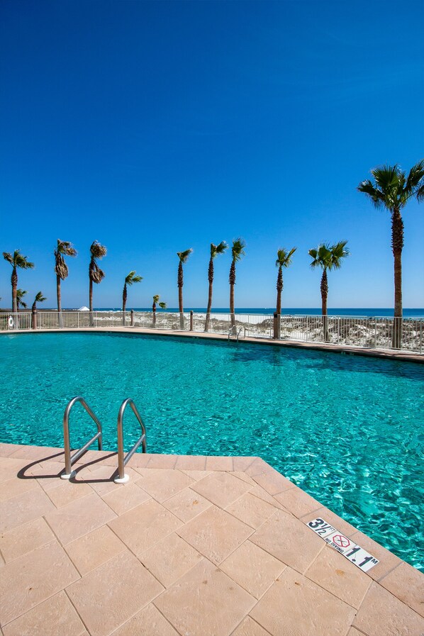 Indoor pool, a heated pool