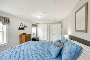 1 habitación, tabla de planchar con plancha, internet y ropa de cama 