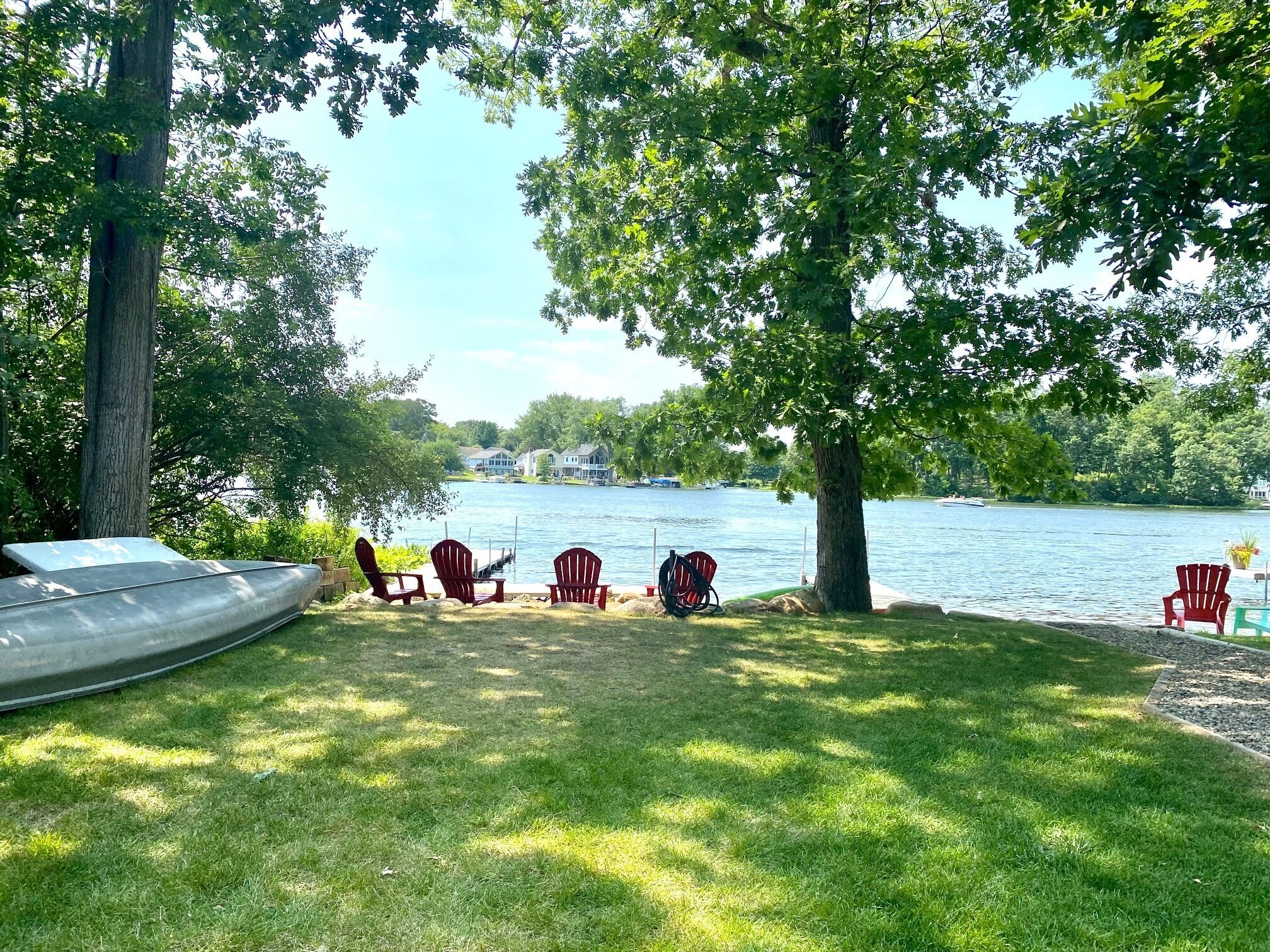 Family friendly lakefront home on all-sports chain of lakes in Genesee County