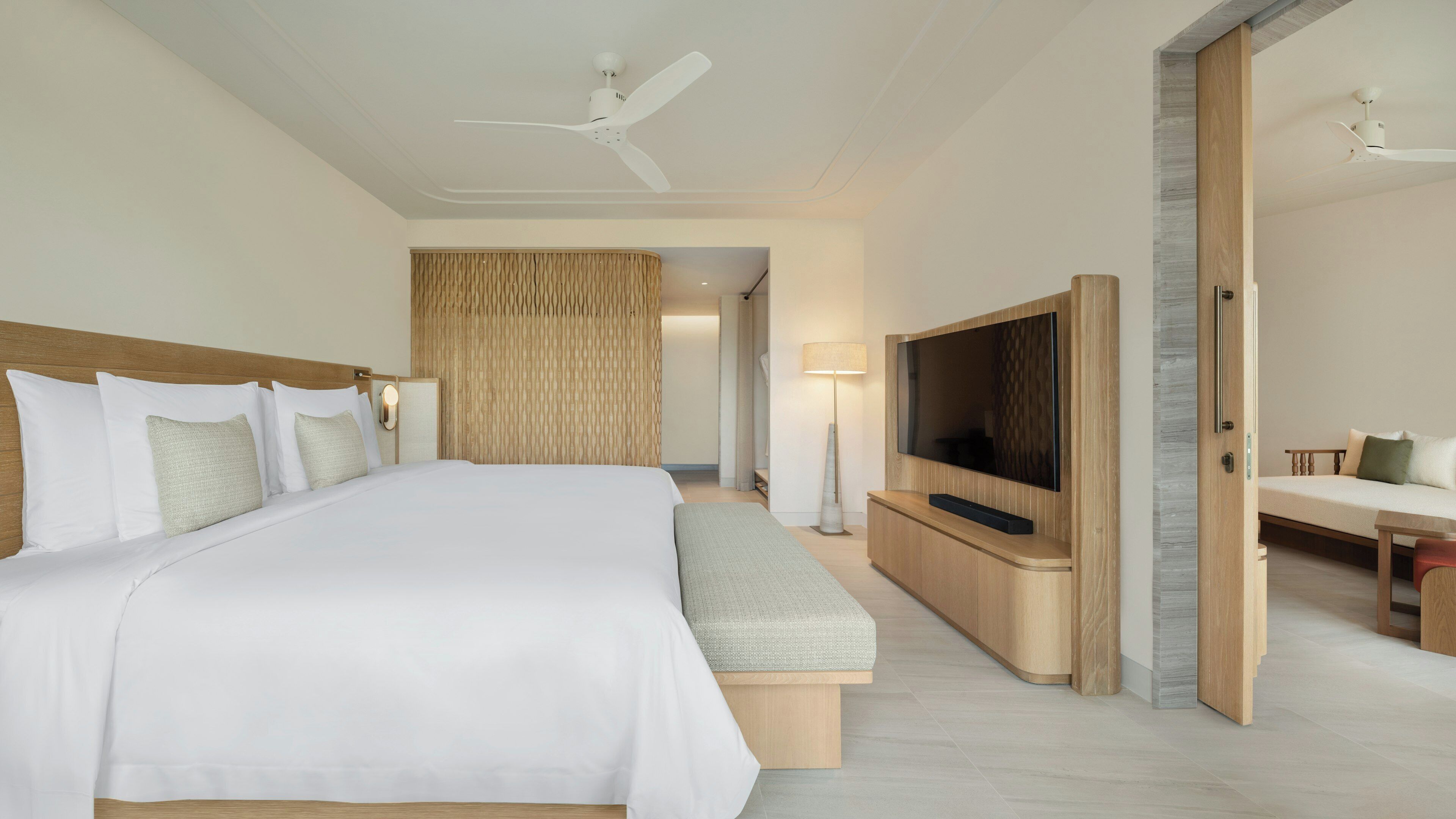 Suite (Reserve, Ocean) | Roupas de cama premium, frigobar (abastecido com itens grátis)