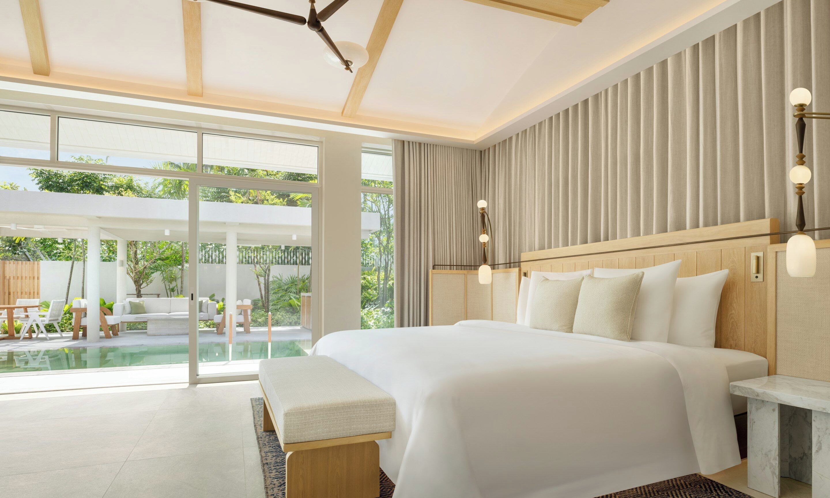 Vila (Reserve Pool) | Roupas de cama premium, frigobar (abastecido com itens grátis)