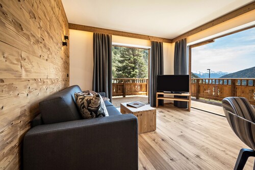 Ferienwohnung "Mulin Tondl" in der Nähe des Skigebietes mit Bergblick, Sauna & Balkon