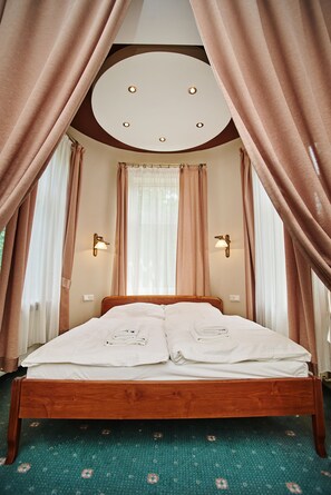 Premium Double Room, 1 Katil Kelamin (Double) dengan Katil Sofa | Seterika/papan seterika, Wi-fi percuma, cadar katil 