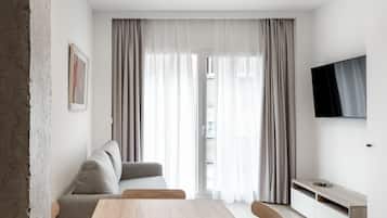 Apartamento, 2 quartos | Vista do quarto