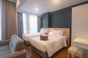 In-room safe, desk, blackout drapes, soundproofing - Fortune Courtyard Khao Yai Hotel Official (Pak Chong)