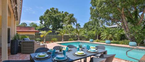 Restaurante al aire libre