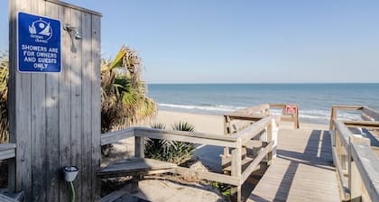 First floor oceanfront condo in Ocean Dunes!