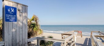 First floor oceanfront condo in Ocean Dunes!