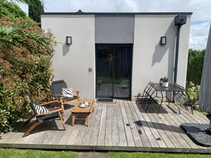 Outdoor dining - Studio Meublé 2 Personnes (Castelmaurou)