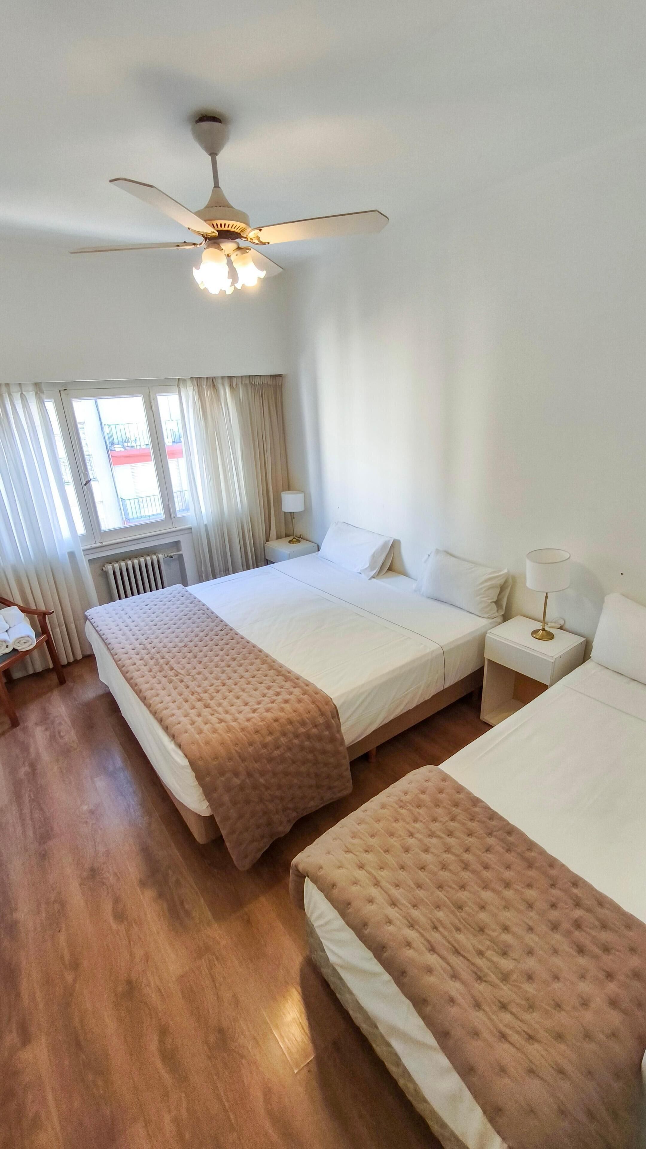 Free WiFi, bed sheets