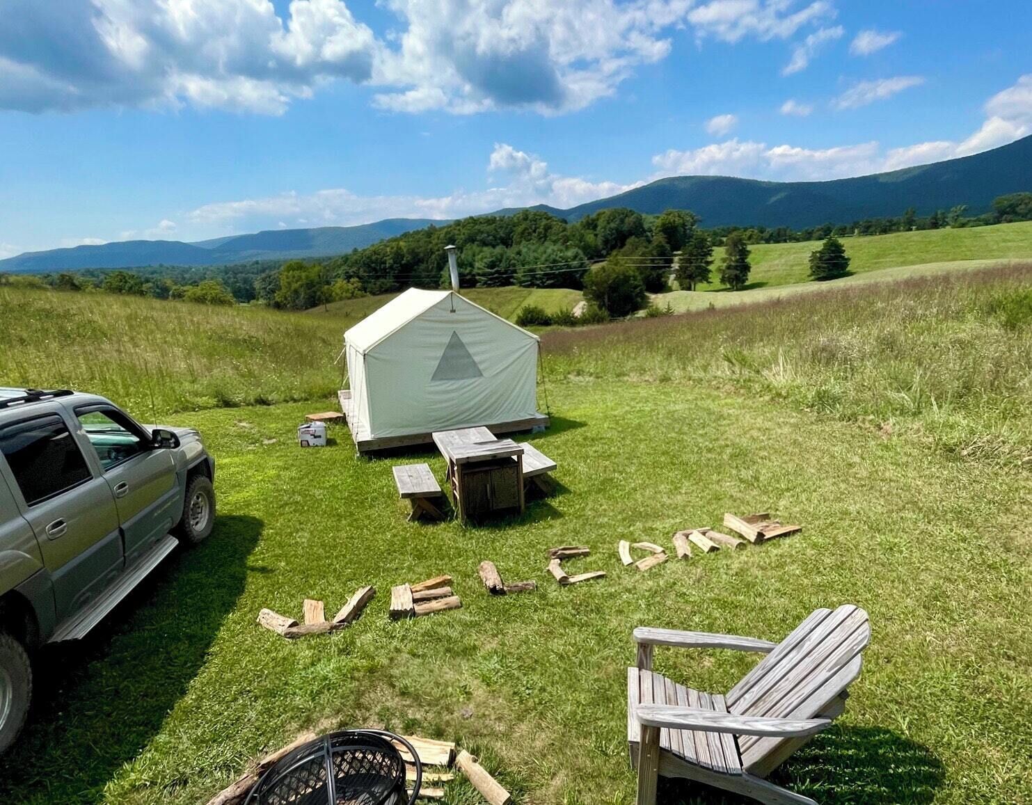 Tentrr Signature Site - Hills of the Angels - Coleman Outfitted Site