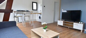 Charmant F2 tout équipé, refait à neuf.