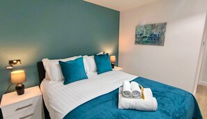 Apartamento, 2 habitaciones | 2 dormitorios, ropa de cama de alta calidad, decoración individual