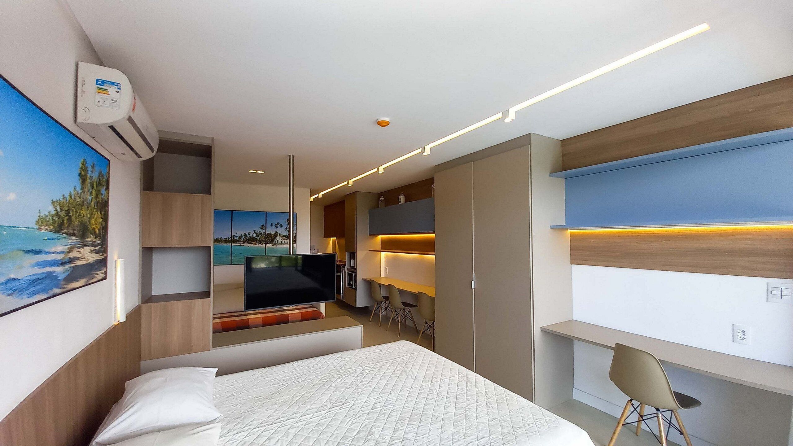 Monolocale | Con stile personalizzato, con arredamento individuale, Wi-Fi gratuito