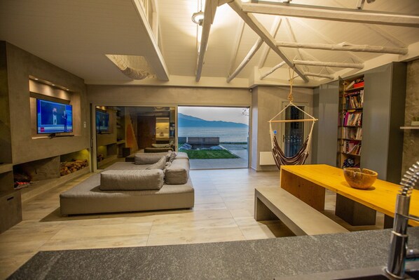 Living room - Spa Villa Skaloma (Nafpaktos)