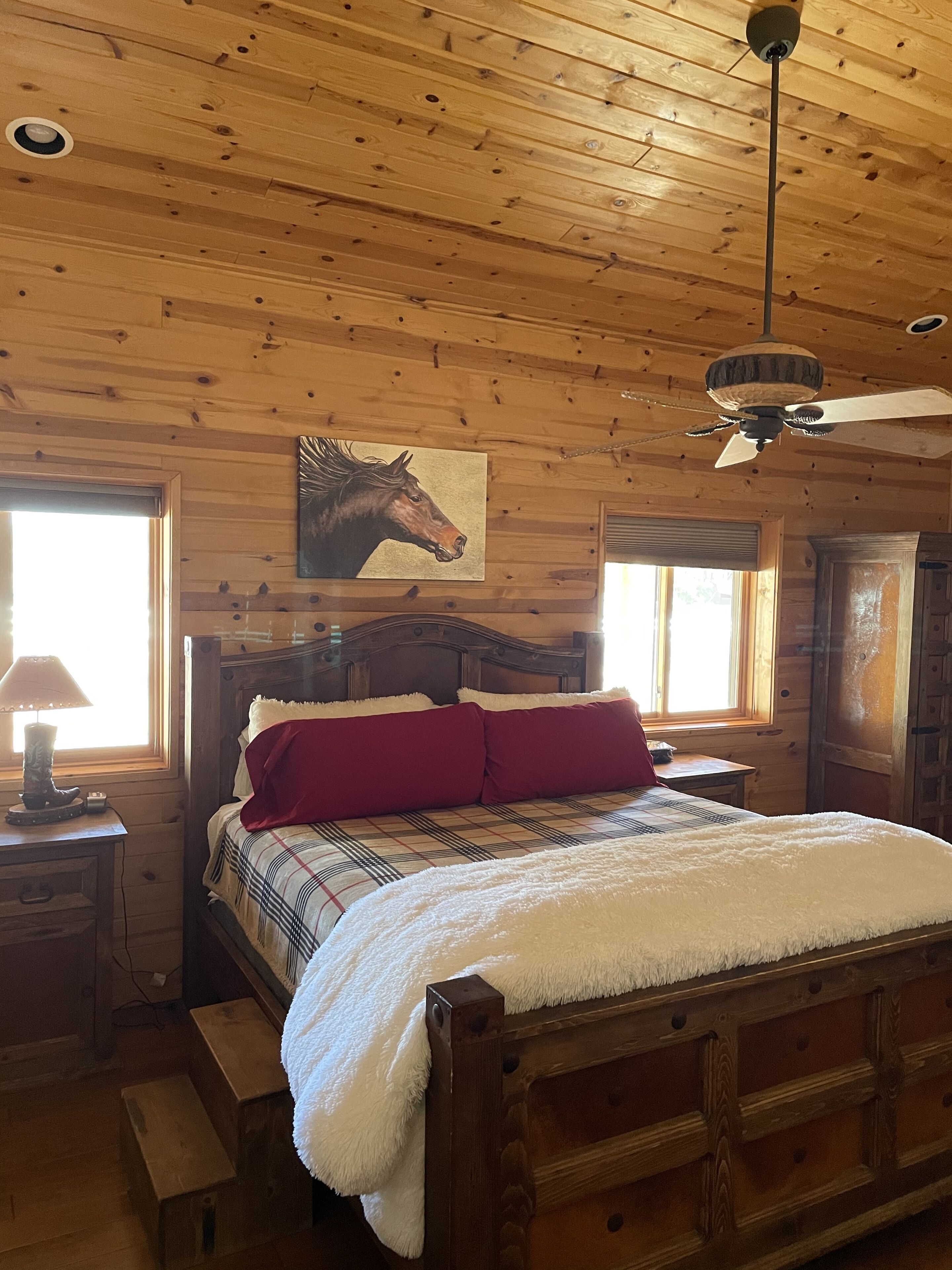 Colcord Cabin on 3 acres