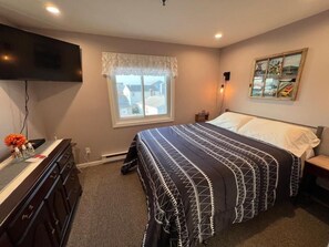 1 sovrum, internet och sängkläder