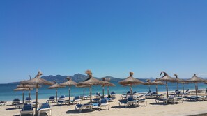 Beach - Nice beachfront apartment in Puerto Pollensa (Port de Pollença)