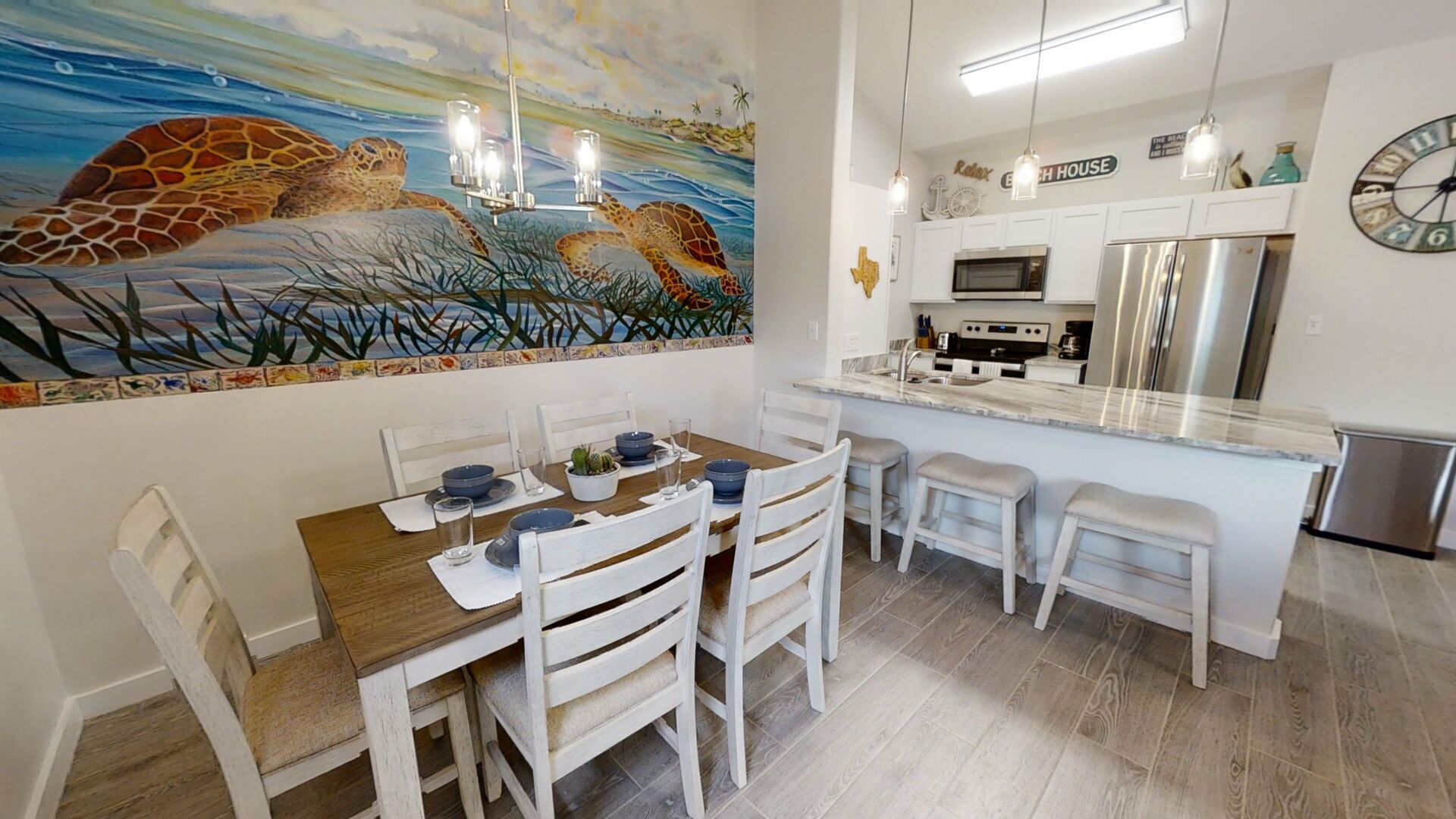 Turtle-licious. Cozy townhome+resort amenities