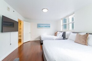 3 bedrooms, desk, iron/ironing board, WiFi