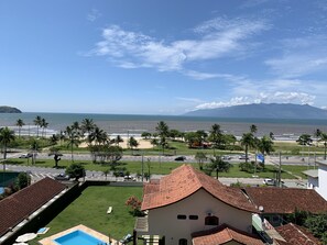 Vista a la playa o el mar