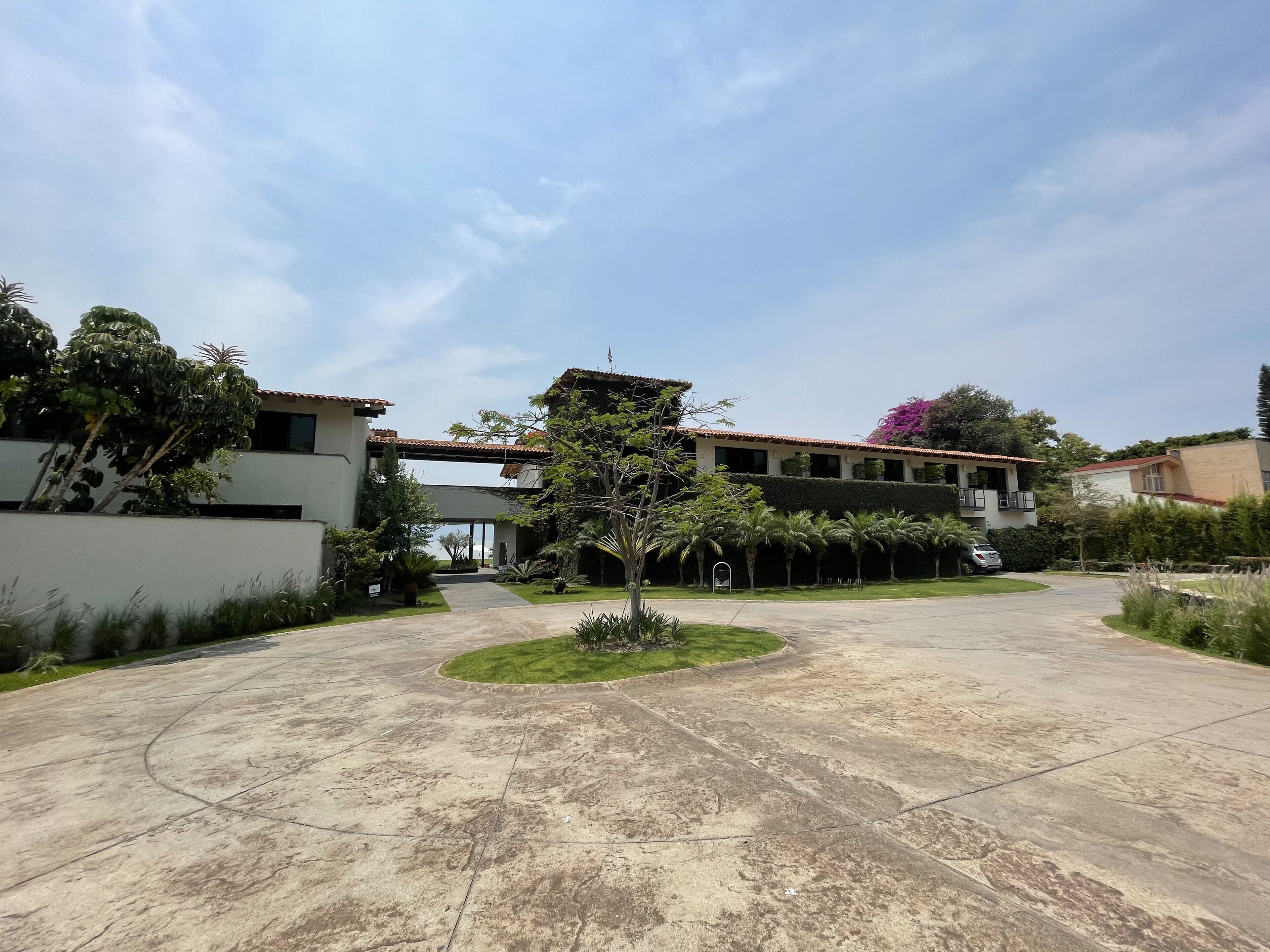 Fassade der Unterkunft