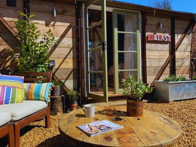 Quirky railway carriage has been crafted with attention to detail