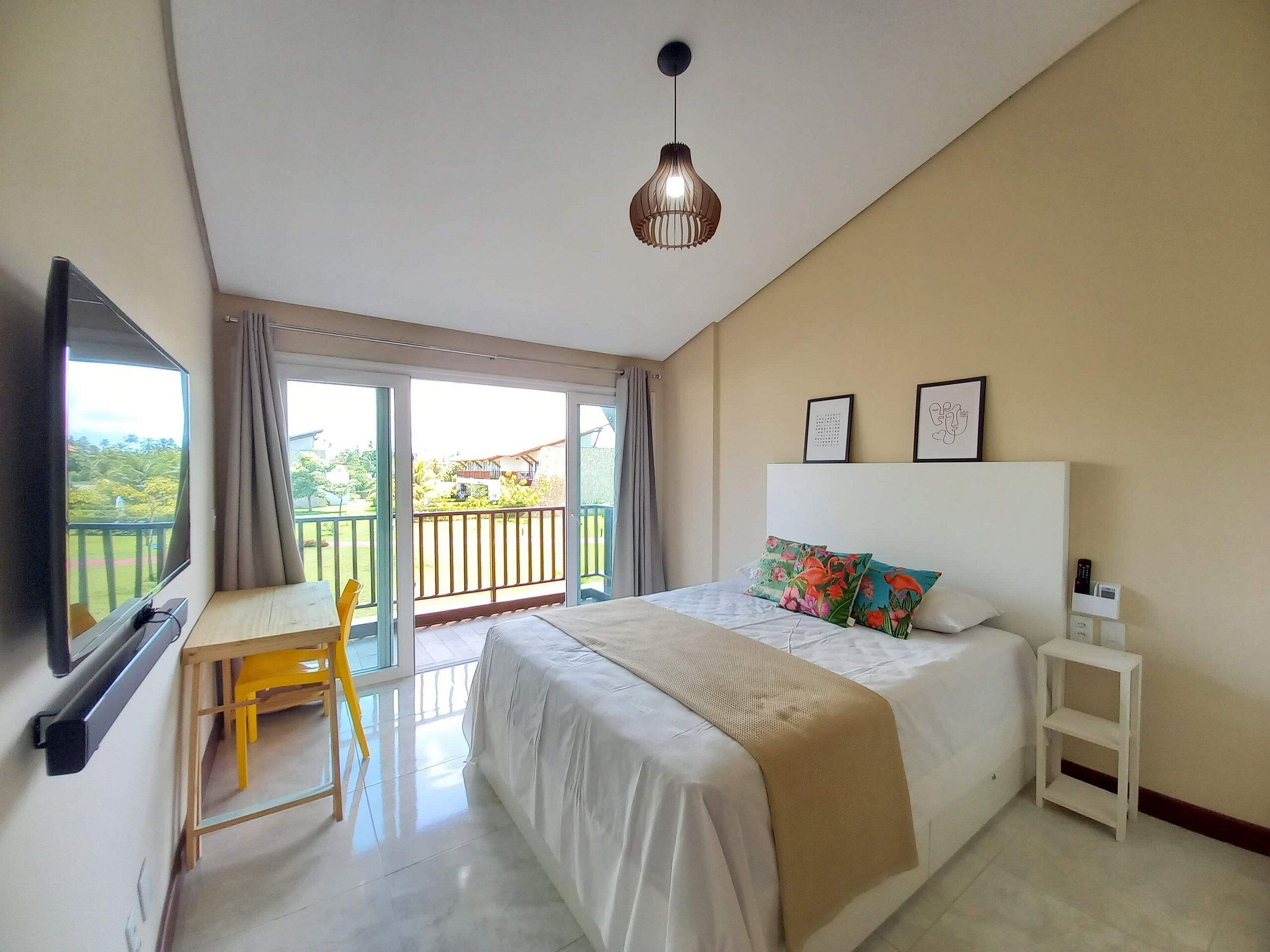 Apartamento conforto | Individualmente mobiliados, Wi-Fi de cortesia
