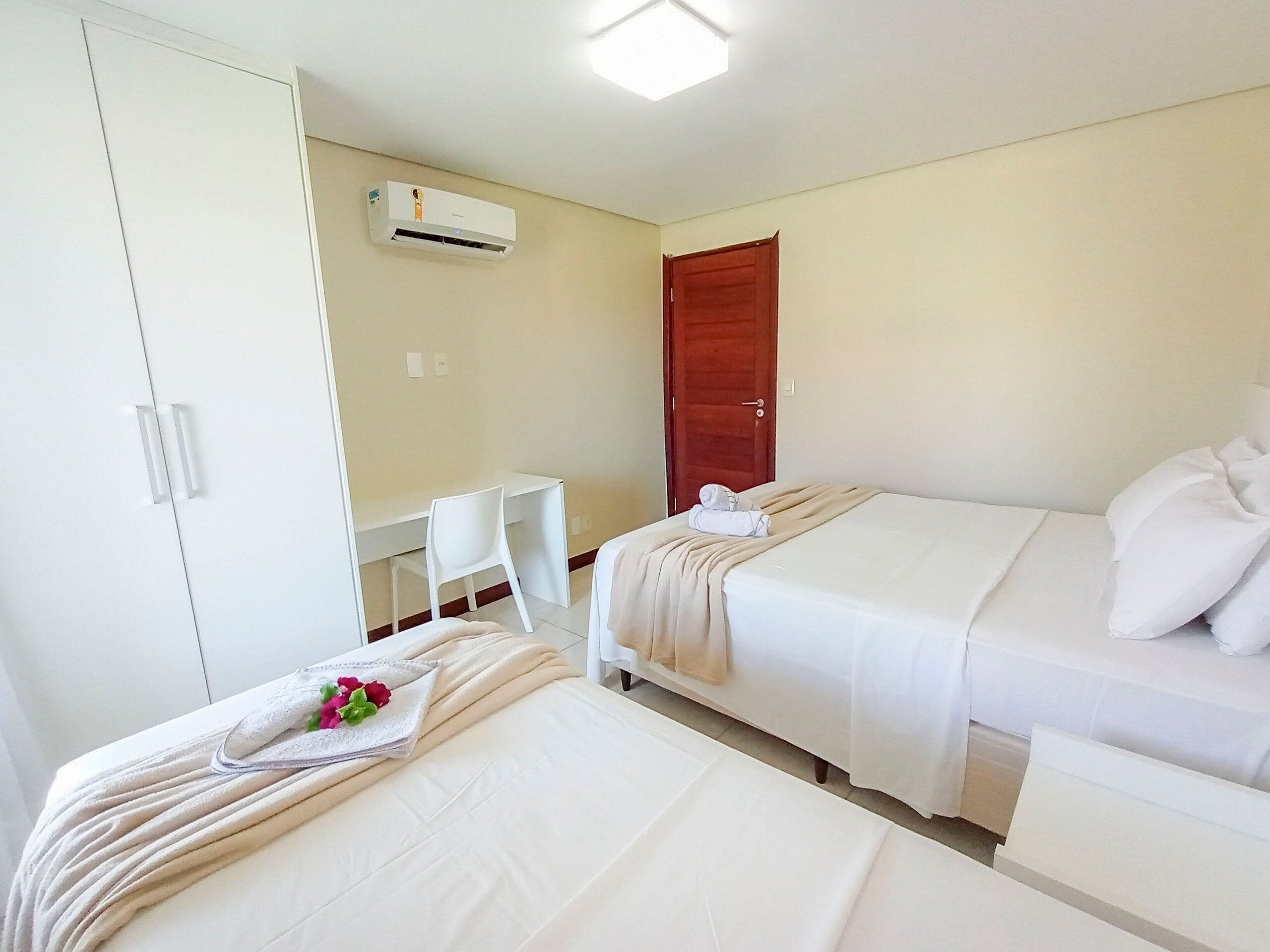 Apartamento conforto | Individualmente mobiliados, Wi-Fi de cortesia