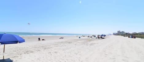 On the beach