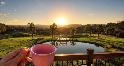Cabana Pôr-do-Sol com Jacuzzi + Hidro em Rancho Queimado - SC