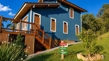 Premium-Ferienhütte | Außenbereich