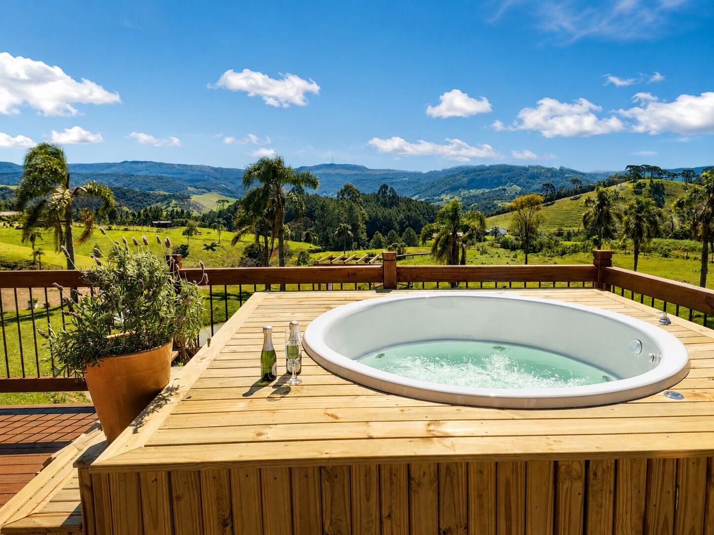 Una bañera de hidromasaje